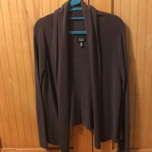 Eileen Fisher shawl sweater